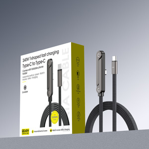 Cavo USB <span class=keywords><strong>C</strong></span> <span class=keywords><strong>2</strong></span> in 1 da 240W con Supporto Pieghevole per Telefono, Ricarica Rapida e Trasferimento Dati per iPhone 15 16 17 Pro Max, Xiaomi, Samsung - Product Image 6