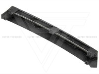 Grille avant de pare-chocs de voiture personnalisée en fibre de carbone de style OEM pour 1989-1994 Nissan Skyline R32 GTR