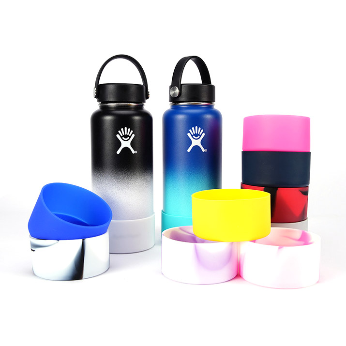 Высококачественный термос на заказ, колба для бутылки, Силиконовая Защитная крышка для бутылки с нижней крышкой, колба для бутылки с водой