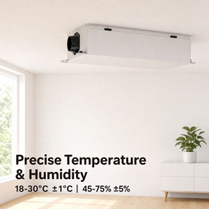 Climatiseur de plafond 4-en-1 à température et humidité constantes pour salle à cigares, cave à vin et laboratoire - Product Image 1