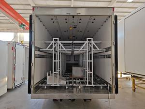 Trasporto di bestiame di pollame pulcino anatroccolo maialino giovane Baby Poussin a temperatura costante camion - Product Image 4