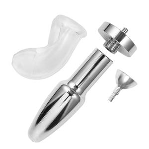 2-in-1 Silicone anale Plug & penieno Set impermeabile BDSM ritenuta giocattolo del sesso per gli uomini abbigliamento Bondage con glande stimolatore - Product Image 2