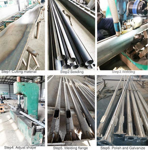 <span class=keywords><strong>Campo</strong></span> de fútbol 50 pies 55 pies 60 pies 65 pies 70 pies 80 pies Luz de poste de acero Galvanizado en caliente Luz de mástil alto con sistema de elevación automático - Product Image 6