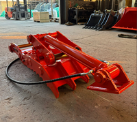 Pinza Hidráulica Progresiva RSBM para Excavadora Volvo ECR145 de 14-15 Toneladas, para Manipulación de Troncos, Rocas y Chatarra