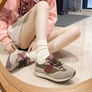 LYKU JCF220 Zapatillas Deportivas de Moda con Cordones, Transpirables, con Suela Gruesa, para Mujer, Estilo Casual para Caminar - Product Image 3