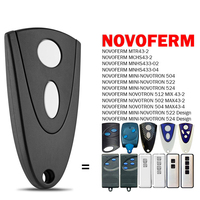 NOVOFERM – télécommande 433MHz pour MINI NOVOTRON 502 504 504 522 524 MAX43 2 4 512 MIX43-2, ouvre-porte de Garage