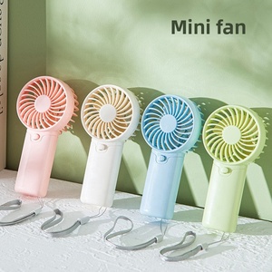 Mini ventilateur portable tendance avec logo personnalisé, <span class=keywords><strong>rechargeable</strong></span>, pour un refroidissement personnel, fonctionne sur batterie, 3 vitesses, super silencieux, pour téléphone - Product Image 4