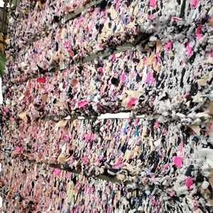 Precio barato aplastado sujetador <span class=keywords><strong>tela</strong></span> espuma triturada <span class=keywords><strong>tela</strong></span> sujetador espuma chatarra - Product Image 1