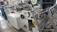 Machine automatique de fabrication de boîtes à hamburgers en carton, haute vitesse, personnalisée, en promotion