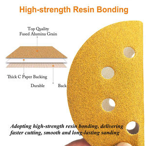 Zımpara diskleri 5 inç 125mm zımpara kağıt disk zımpara diski ahşap için - Product Image 4