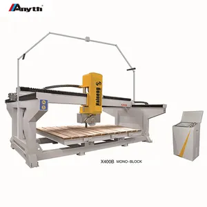 High-End Professionele Natuursteen Automatisering Snijmachine Intelligente Brug Zaag Wiht Cad Functie