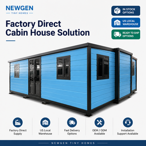 บ้านสำเร็จรูป NEWGEN แบบโมดูลาร์ สีฟ้า ดีไซน์ทันสมัย กันน้ำ รับประกัน 5 ปี จัดส่งตรงจากโรงงาน ขนาดสั่งทำได้ ใช้เป็นโรงแรม - Product Image 3
