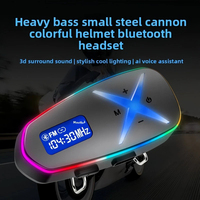 Nouveau casque de moto K16-2X pour écouteurs 5.0, réduction de bruit, radio FM étanche, interphone bidirectionnel longue portée
