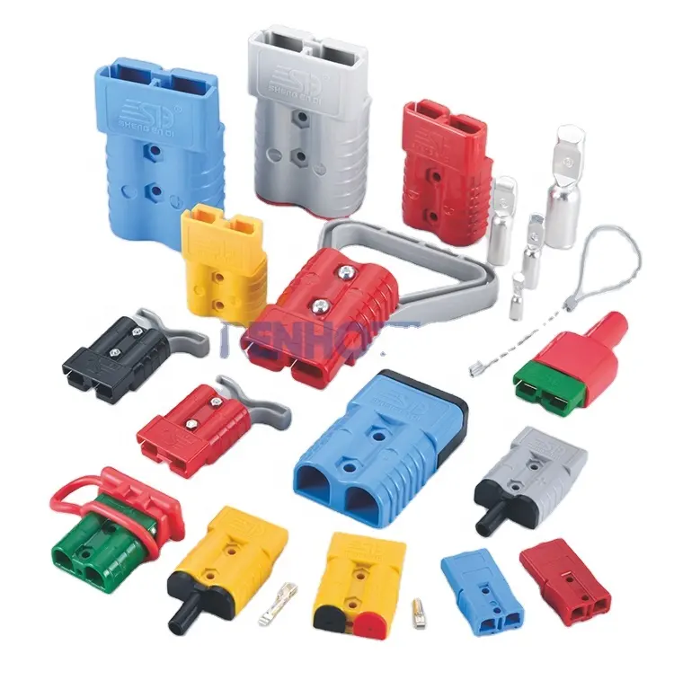 Forklift Power Quick Connect Disconnect Battery Connector 40A 45A 50A 75A 120A 175A 180A 350A Wire Harness Cable Plug