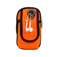 Brassard de téléphone portable en néoprène étanche et multifonctionnel unisexe