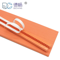 Haute qualité Super élastique 380*300mm découpe Shopping Machine Orange 50 degrés caoutchouc d'éjection avec matériau EVA