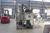 Machine à glace industrielle en tube, compresseur en acier inoxydable sans soudure, certifiée CE pour les magasins de boissons