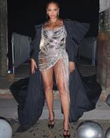 Ocstrade Vocal Concert Dance Performance Wear Robe de club en maille Voir à travers la robe sexy à paillettes scintillantes Rhinestone Fringe Tassel Dress