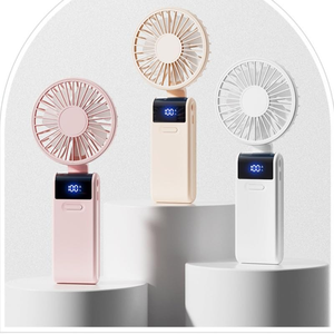 Portable Handheld <b>Battery</b>-Powered Fan USB-Enabled Household Use Rechargeable Foldable Cooling Air Fan Adjustable - Product Image 4