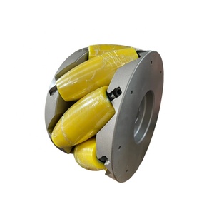 Carga pesada 12 polegadas 310mm Mecanum Roda rolo extra Set Grande Robô Industrial rodas de poliuretano Omni Roda - Product Image 5