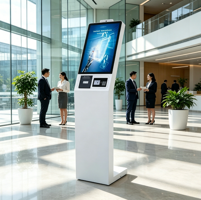 Freestanding Touch POS Terminal Compatible With Square POS Software for Boutique Vertical Query Payment Solution