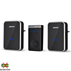 <span class=keywords><strong>Carillon</strong></span> de porte sans fil avec prise, batterie étanche Dell, fonctionne gratuitement, royaume-uni, ue, US, nouvelle collection - Product Image 6