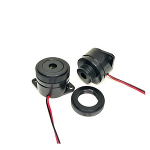 Zumbador Piezoeléctrico Activo de 100dB y 3500Hz, 30*24.5mm, DC 12V, Certificado ROHS para Uso Industrial - Product Image 1