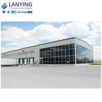 Entrepôt en structure métallique préfabriquée de haute qualité Atelier/bâtiments industriels préfabriqués