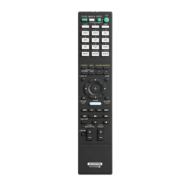 Hot-selling New Model Home Theater DVD Remote Control RM-AAP026 Universal RM-AAP027 in English