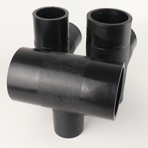 Hệ thống ống nước lắp HDPE ổ cắm Fusion T63 * 50 giảm TEE cho cấp nước - Product Image 1