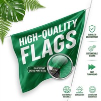 Drapeau/Bannière Publicitaire Personnalisé en Polyester Durable 3x5 ODM – Livraison Rapide, Échantillon Gratuit, Prix Bas pour Entreprises – Populaire et Abordable