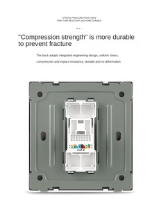 Groothandel 220V Stopcontact Home Universeel Licht Muur Uk Mf <span class=keywords><strong>Socket</strong></span> 16a Max. Huidige Schakelaar - Product Image 4