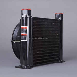 10lpm 0.8kw Công suất làm mát dầu thủy lực làm mát không khí làm mát không khí làm mát dầu tản nhiệt làm mát thủy lực trao đổi nhiệt af0510t nhôm - Product Image 3