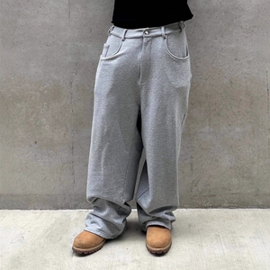 <span class=keywords><strong>Pantaloni</strong></span> Lunghi Estivi da Uomo in Cotone 400gsm, <span class=keywords><strong>Pantaloni</strong></span> Sportivi <span class=keywords><strong>Bianchi</strong></span> in Nylon, Joggers <span class=keywords><strong>Tech</strong></span> Baggy con Tasche Multiple - Product Image 3