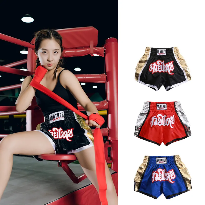 Top King Factory Wholesale Custom Logo Men Martial Arts Wear Muay Thai Shorts Fight Mma Kickboxing Shorts Polyester Sportswear