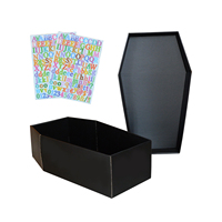 Coffret d'élégance moderne pour animaux de compagnie pour chat ou chien Boîte commémorative Parfait comme cadeau de perte Cercueil réconfortant pour les amis des animaux