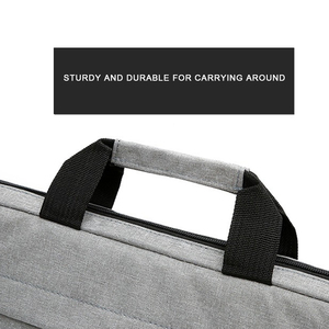 Bolso para ordenador portátil nuevo con logotipo personalizado al por mayor, maletín para portátil de <span class=keywords><strong>13</strong></span>/14/15 <span class=keywords><strong>pulgadas</strong></span>, diseño sencillo, bolso portátil de poliéster para ordenador portátil - Product Image 6