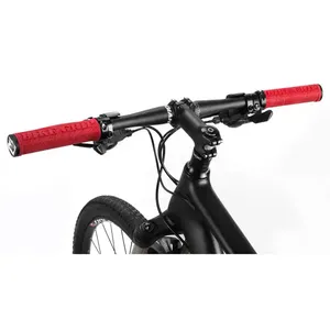 <span class=keywords><strong>ROCKBROS</strong></span> TPR橡胶自行车握把自行车车把Mtb握把手柄上的软3D防滑锁自行车零件自行车配件 - Product Image 4
