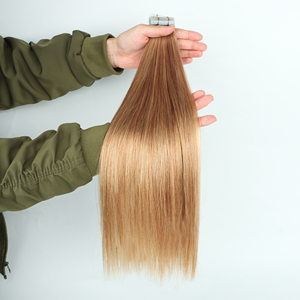 Extensions de cheveux invisibles à bandes adhésives sans couture, couleur platine 613, pour les créations des meilleurs coloristes - Product Image 1