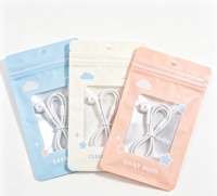 Durable and Convenient Earbud Wire Digital Accessory Packaging Bags Food Grade Plastic Bags for Digital Packaging Bags