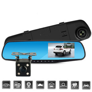 Sistema de navegación GPS Android con espejo retrovisor DVR Dash cámara de estacionamiento - Product Image 2