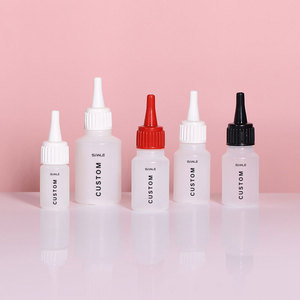 Sanle <b>Plastic</b> Pointed Nose Bottles 12 25 55ml Screw Cap Cosmetic <b>Packaging</b> For Ear Drops Dental Gel Glue Makeup Primer - Product Image 2