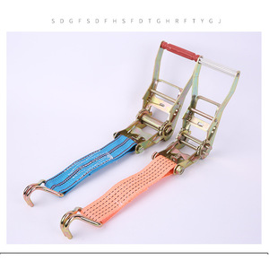 Sangles de fixation de cargaison, tensionneur en ruban de nylon bleu, capacité de 30 kg, pour le fixation des marchandises sur les camions - Product Image 5