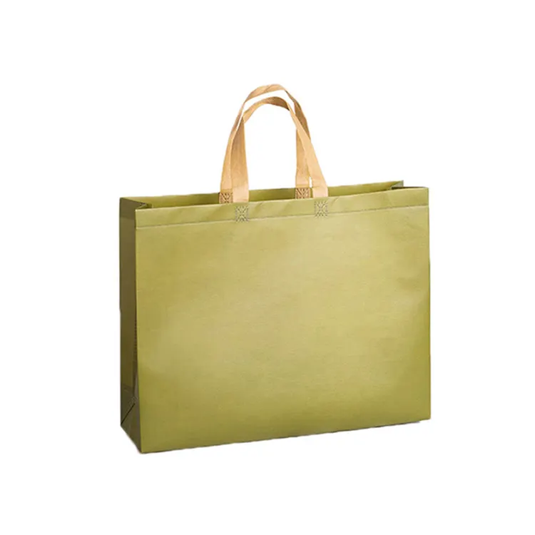 Vendita calda eco friendly biodegradabile riutilizzabile riciclato logo personalizzato stampato a buon mercato pp laminato tote borsa non tessuta di grandi dimensioni
