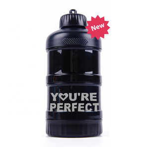 Venta caliente portátil gimnasio proteína en polvo botellas deportes Fitness botella de agua con embudo tapa térmica accesorio de viaje bolsa titular - Product Image 5