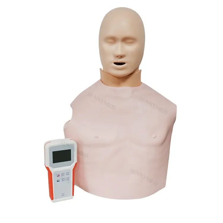 Sy-N040 pengajaran medis setengah badan Model pelatihan CPR untuk Model manekin manusia (laki-laki)