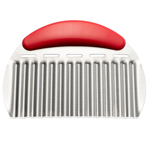 YIGO Coupeur <span class=keywords><strong>manuel</strong></span> froissé pour légumes Coupeur de frites en acier inoxydable pour pommes de terre concombres <span class=keywords><strong>carottes</strong></span>-Couteau à faible quantité minimale de commande - Product Image 3