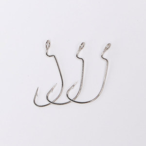 ขายส่งจากโรงงาน ตะขอเบ็ดเดี่ยว ตะขอช่วยเกี่ยว ตะขอเกี่ยวแบบพลิกกลับได้ เหยื่อปลอมแบบนิ่ม ตะขอเกี่ยวปลากัดหนาม อุปกรณ์ตกปลาสำหรับน้ำจืดและน้ำเค็ม สำหรับกิจกรรมกลางแจ้ง - Product Image 3