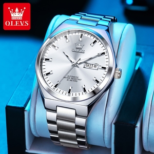 Olevs 9907 OEM Tùy Chỉnh Đồng Hồ Thấp Moq Bán Buôn Thời Trang Người Đàn Ông Cổ Tay Thương Hiệu Sang Trọng Vàng Đồng Hồ Tự Động Đồng Hồ Cơ Khí Cho Người Đàn Ông - Product Image 3