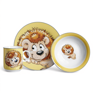 Vajilla Infantil RITZENHOFF & BREKER Happy Zoo León, Juego de 3 Piezas para Niños - Product Image 2